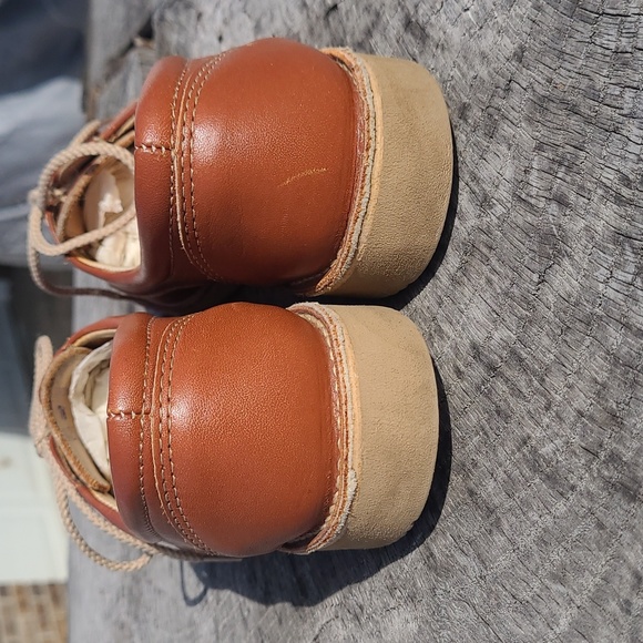 MADE IN U.S.A. ARMADILLOS BROWN SHOES - Picture 2 of 11